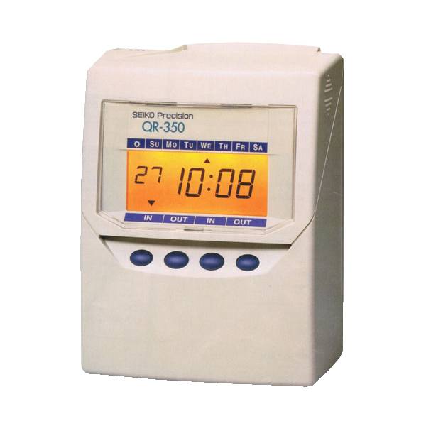 Seiko Time Recorder QR-350 - LPS Malaysia | Office Equipments